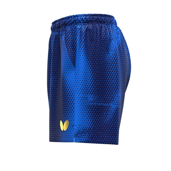 Butterfly Elistar12 Table Tennis Shorts - Dark Blue - Left Side